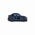 Sapphire Black BMW M3 G80 Competition soft enamel pin badge