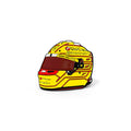 Lewis Hamilton Formula 1 helmet soft enamel pin badge