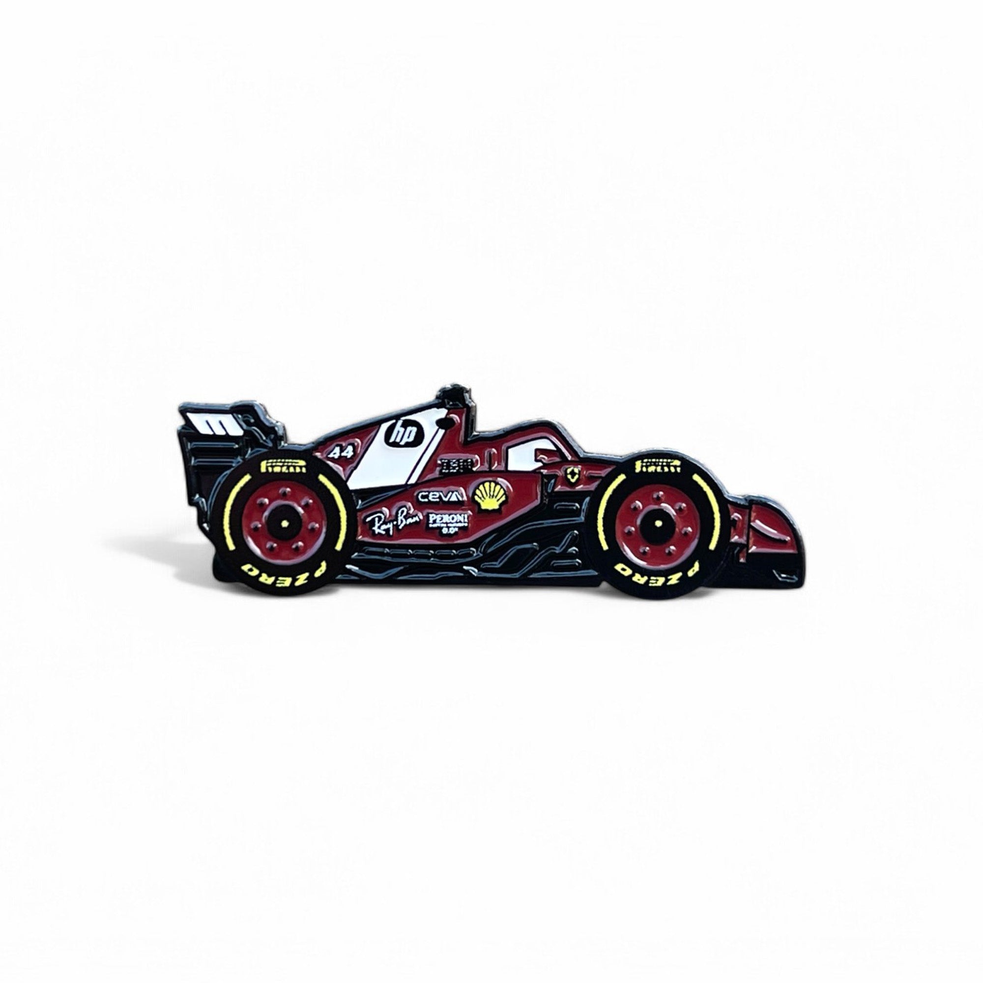 Ferrari SF-25 2025 F1 car soft enamel pin badge