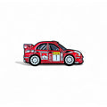 Lancer Evo VI WRC rally car soft enamel pin badge