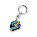 Fernando Alonso 2026 F1 helmet soft enamel keyring