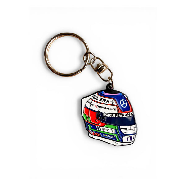 Kimi Antonelli 2026 F1 helmet soft enamel keyring