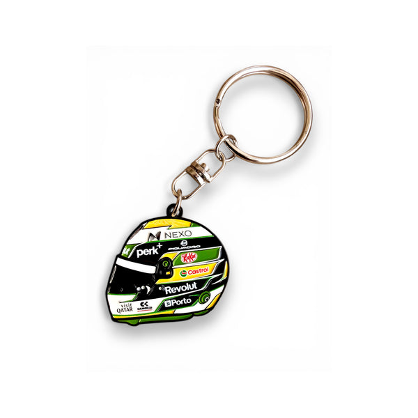 Gabriel Bortoleto 2026 F1 helmet soft enamel keyring