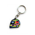 Isack Hadjar 2026 F1 helmet soft enamel keyring