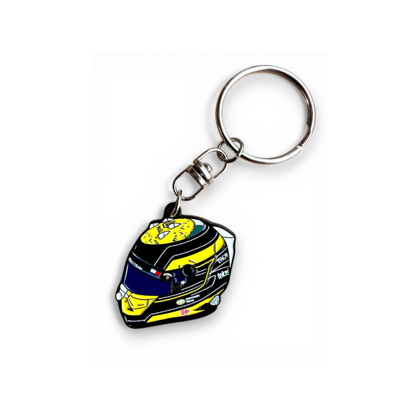 Sergio Perez 2026 F1 helmet soft enamel keyring