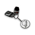 Nurburgring Nordschleife circuit outline hard enamel keyring