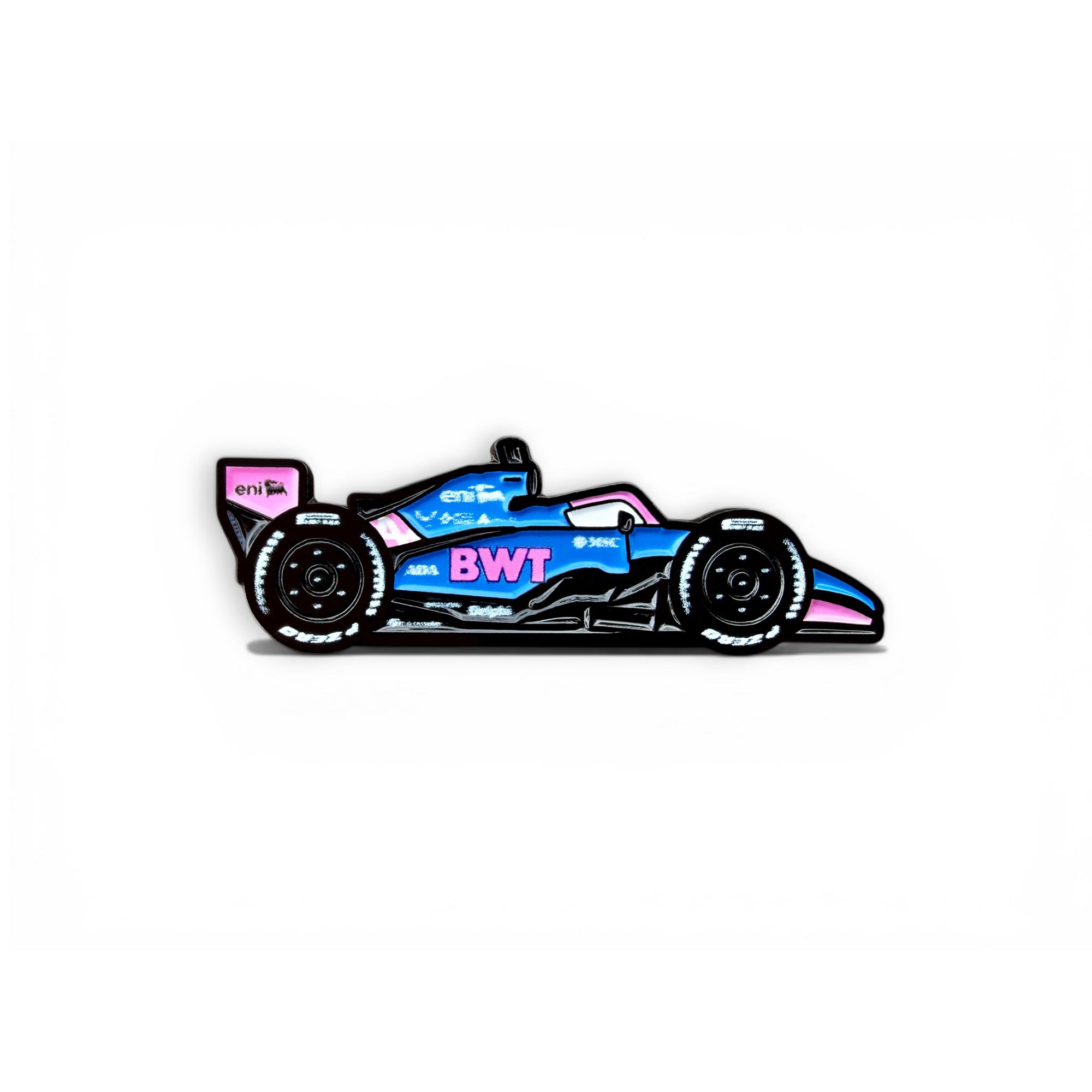 Alpine A526 2026 F1 car soft enamel pin badge