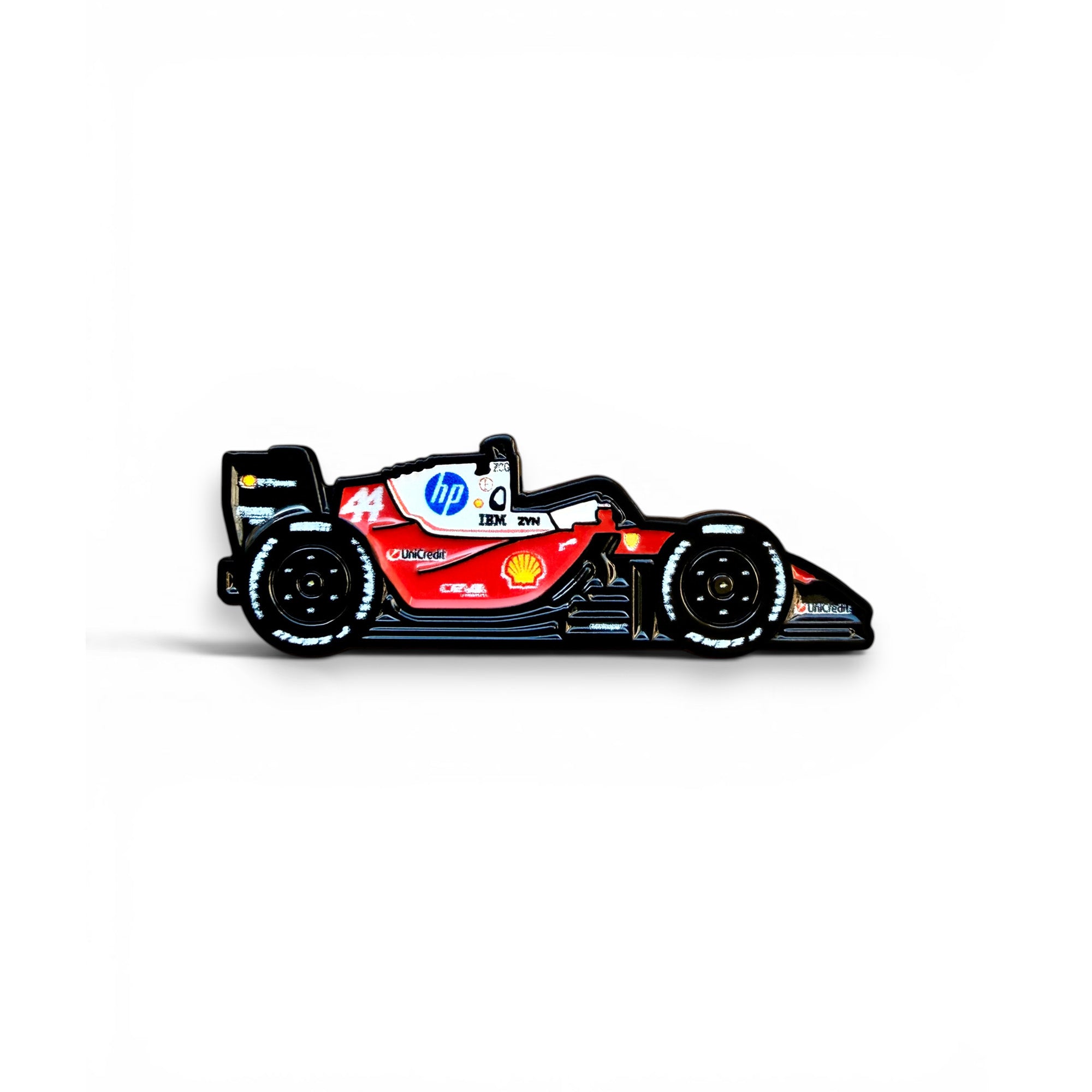 Ferrari SF-26 2026 F1 car soft enamel pin with black metal finish