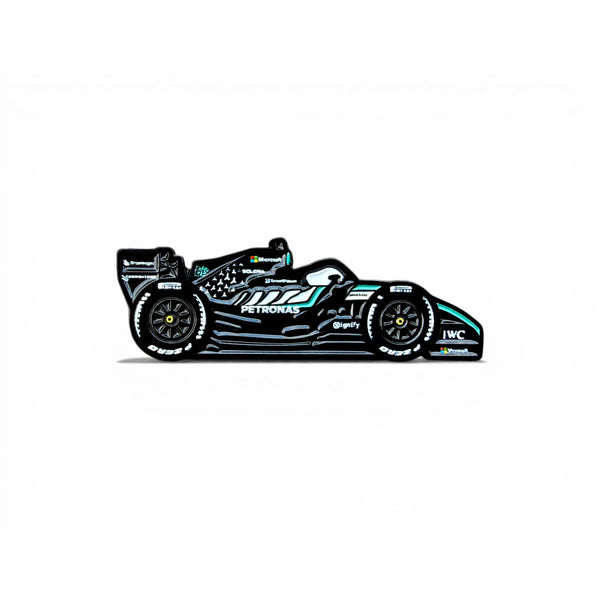 Mercedes-AMG W17 2026 F1 car soft enamel pin