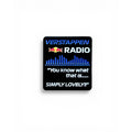 Verstappen Simply Lovely team radio quote soft enamel pin badge