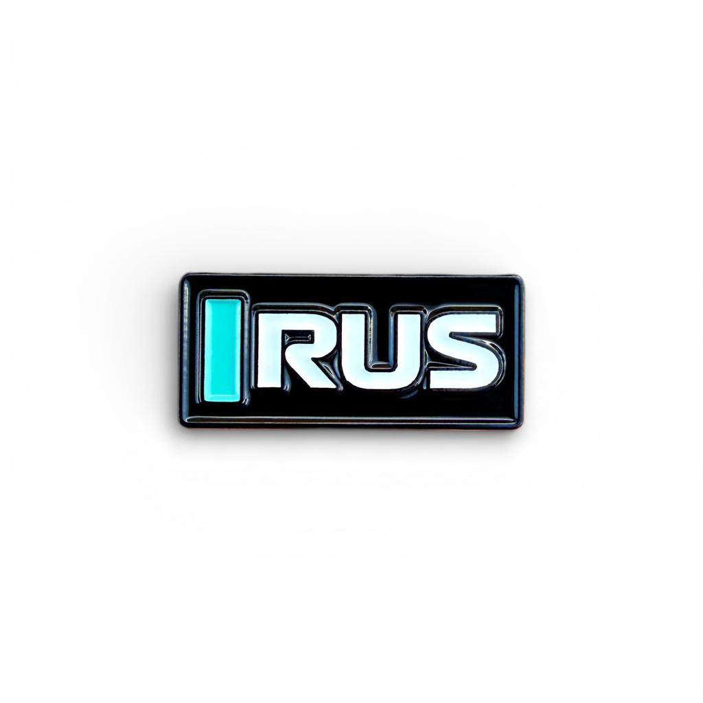 George Russell RUS F1 timing tower soft enamel pin badge
