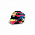 Oscar Piastri F1 helmet soft enamel pin badge