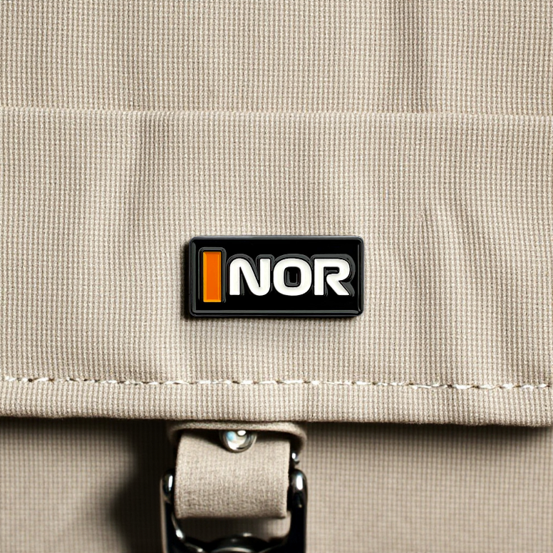 Lando Norris NOR F1 timing tower pin badge — angled view