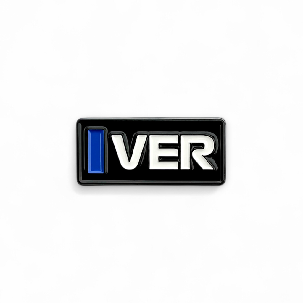Max Verstappen VER F1 timing tower soft enamel pin badge